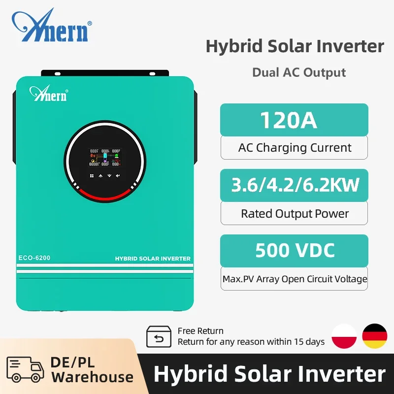 Charge Controller Solar - Inverter solare off grid ibrido 3600W