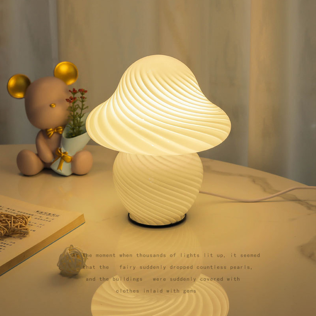 Solar Lamp - Lampada da comodino in vetro creativo