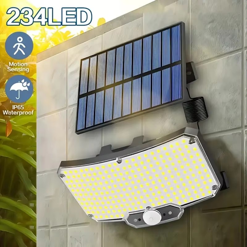 Luci Solari da Esterno 234LED  - Solar Lamp recensione e prezzo