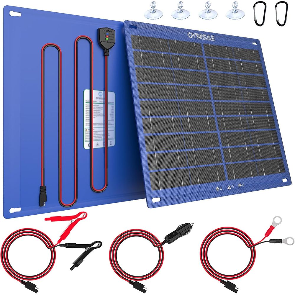 Caricabatterie Solare per Auto - Solar Panel recensione e prezzo