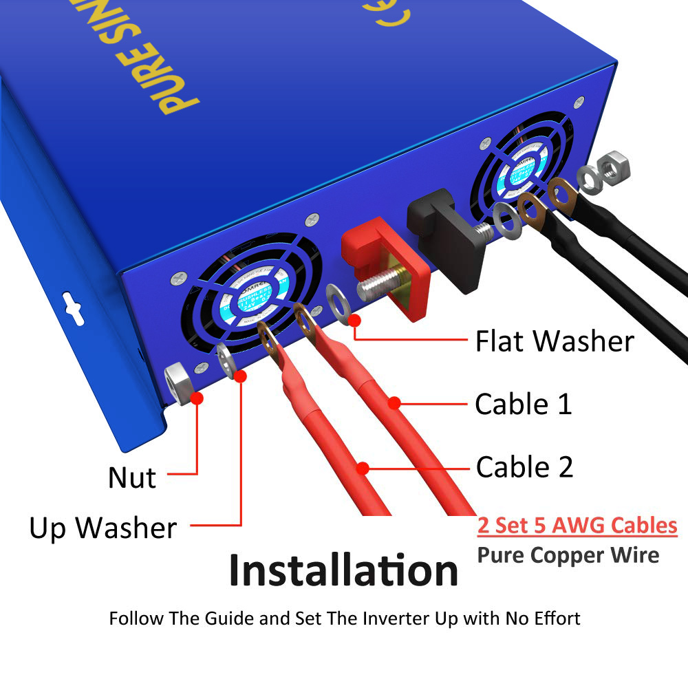 Inverter WZRELB 3000W per Auto - Power Inverter recensione e prezzo