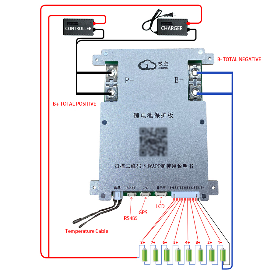 JK BMS 200A JK-B2A8S20P JKBMS  - Lithium Battery 12V recensione e prezzo