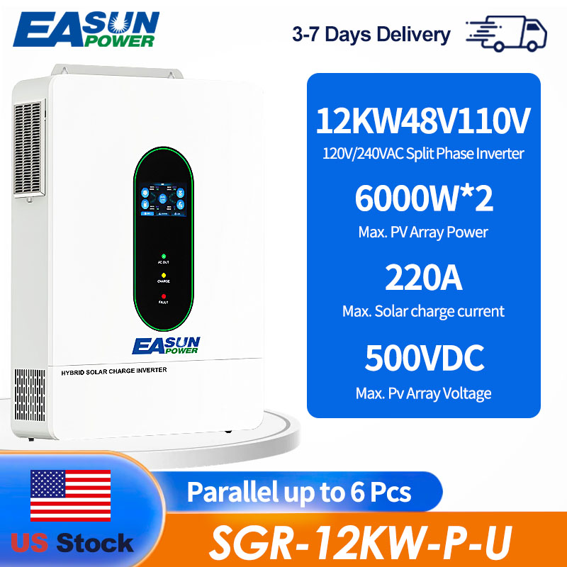 EASUN US 12KW 12000W Inverter  - Charge Controller Solar recensione e prezzo