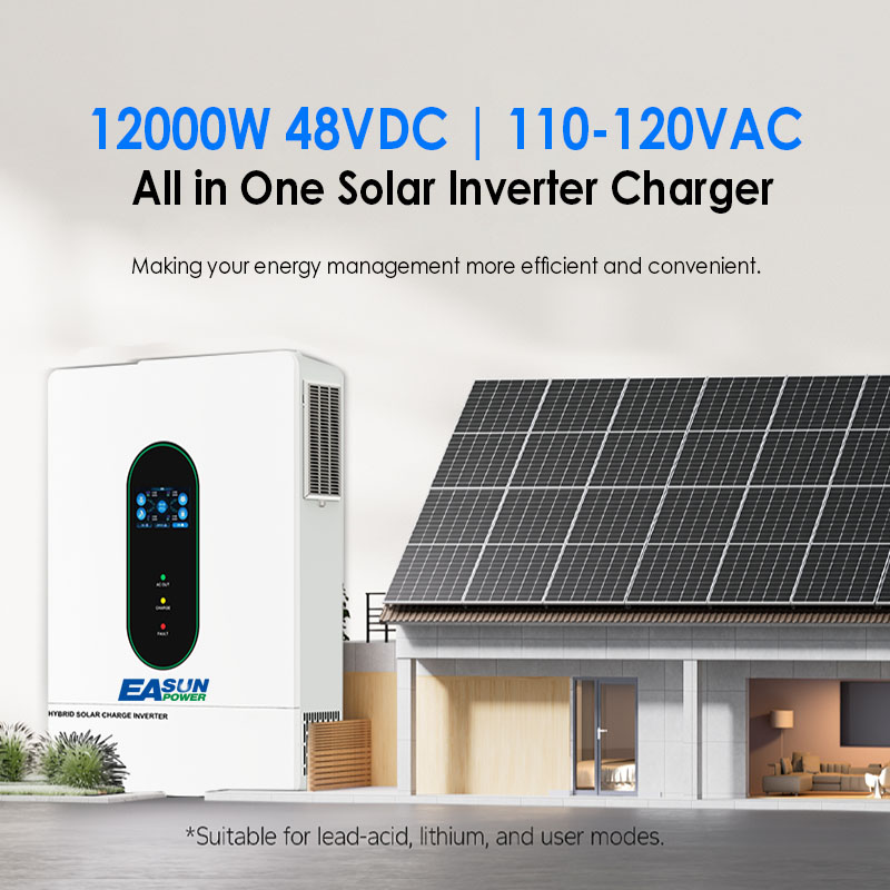 EASUN US 12KW 12000W Inverter  - Charge Controller Solar recensione e prezzo