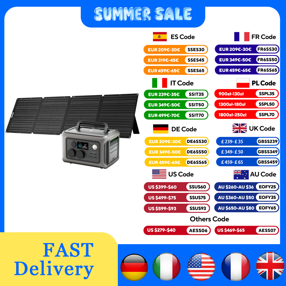 ALLPOWERS R600 Centrale elettr - Solar Panel 200W recensione e prezzo