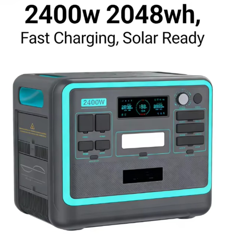 Stazione Portatile 2400W 2048W - Solar Panel recensione e prezzo